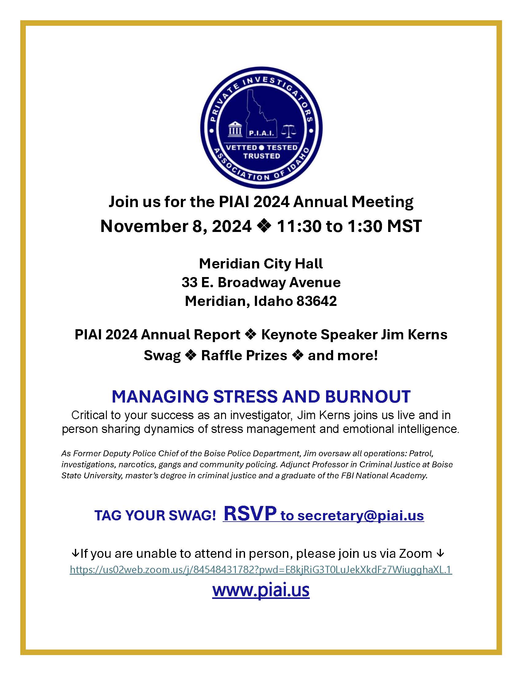 Annual Meeting Invitation